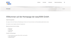 Desktop Screenshot of easywan.net