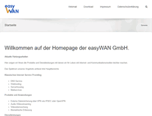 Tablet Screenshot of easywan.net